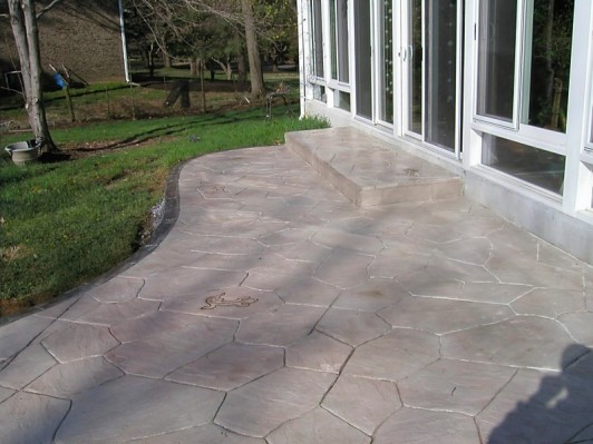 concrete patio base