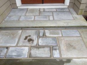 Custom Bluestone Slate Steps for homes Vernon & Hopatcong