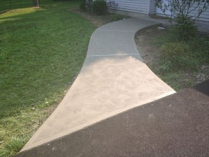 residential sidewalks