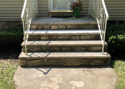 Stone steps repair