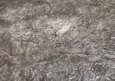 Gray Seamless Stamped Concrete close up