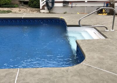Cantilever Concrete Pool Coping
