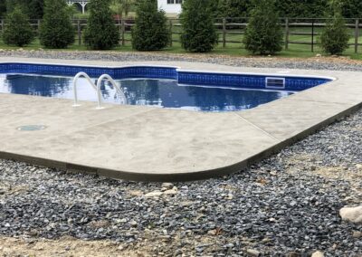 Concrete Pool Patio
